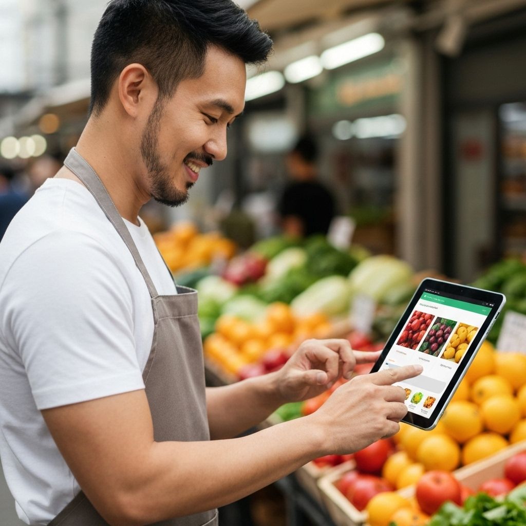 Digital marketplace in action